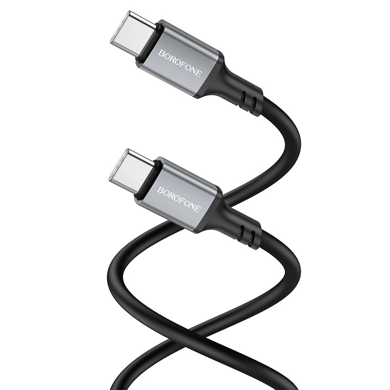 Кабель USB-C на USB-C BX83 Famous 60W