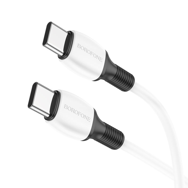 borofone bx84 rise 60w charging data cable usbc to usbc connectors