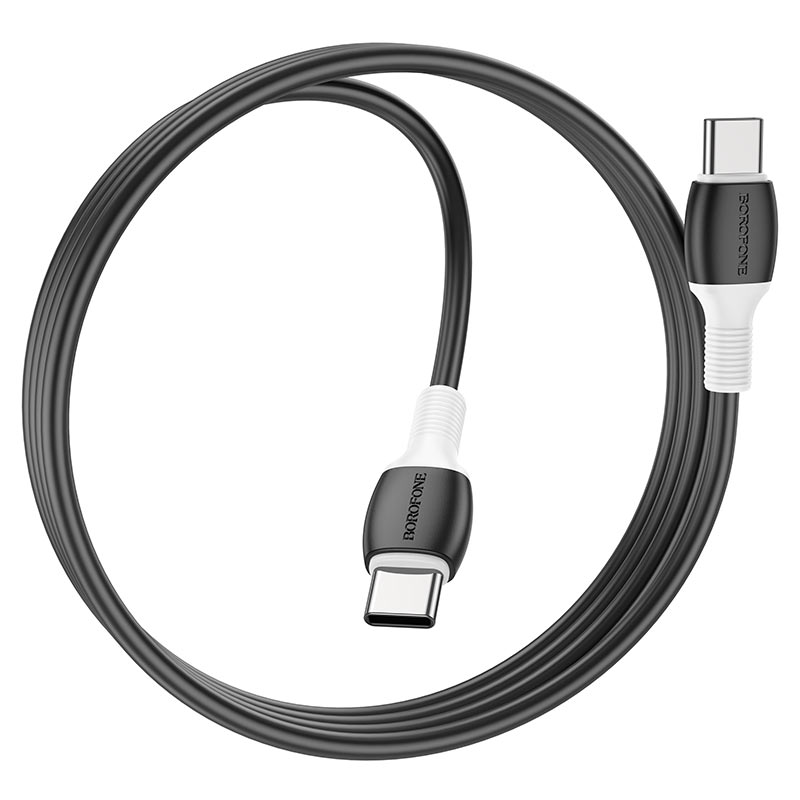borofone bx84 rise 60w charging data cable usbc to usbc wire