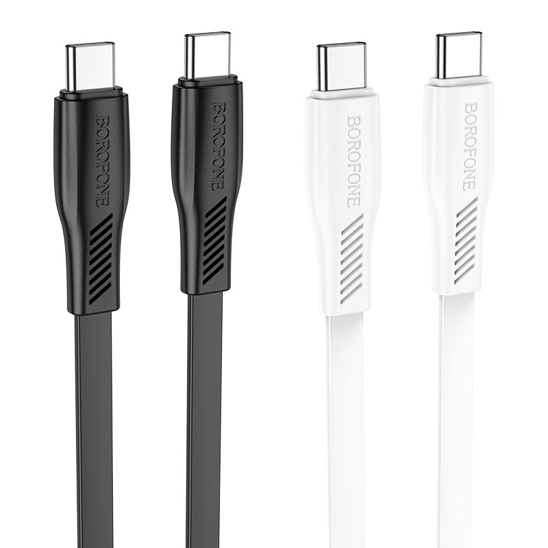 borofone bx85 auspicious 60w charging data cable usbc to usbc colors