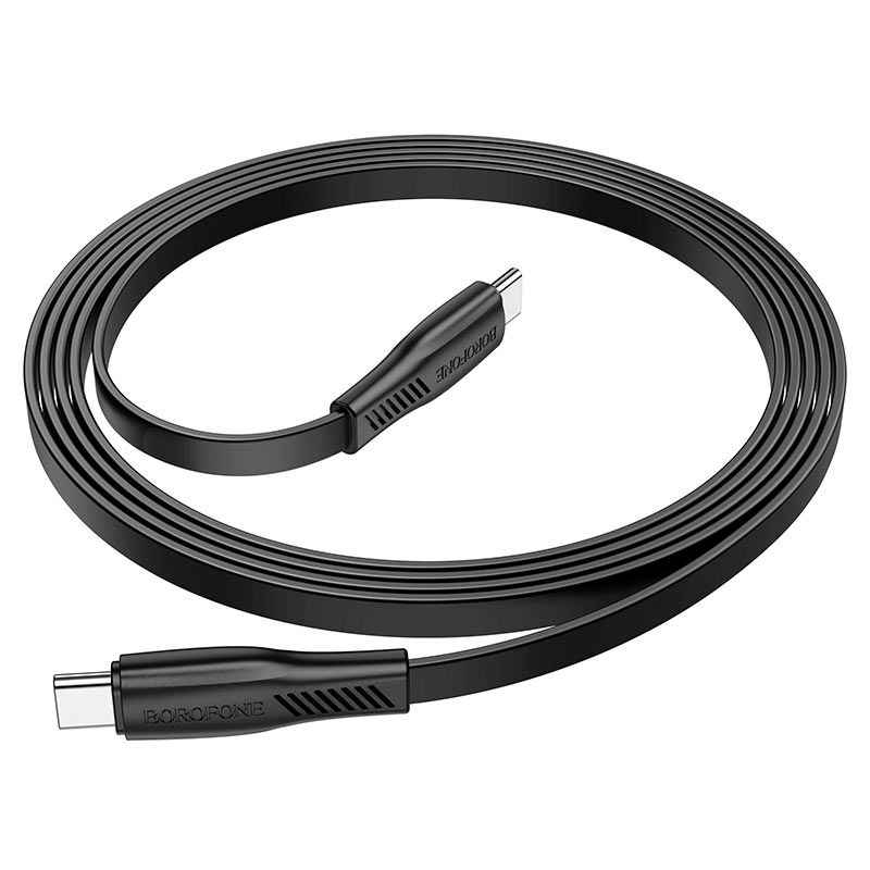 borofone bx85 auspicious 60w charging data cable usbc to usbc wire