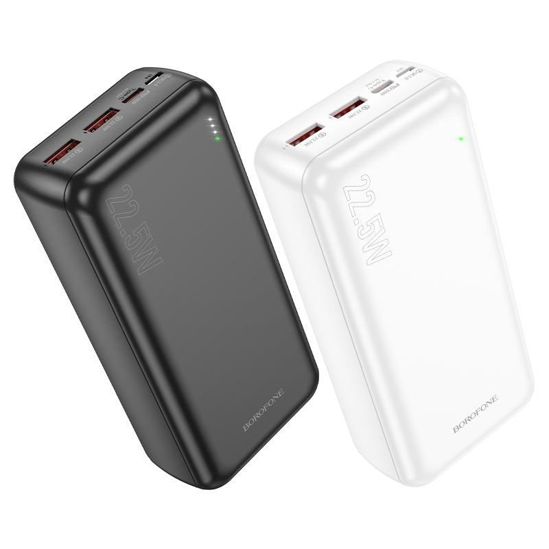 borofone bj38b power 22 5w pd20w power bank 30k mah colors