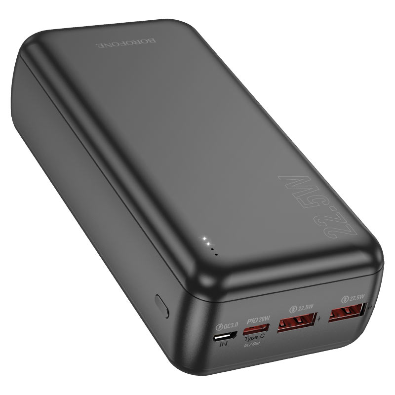 borofone bj38b power 22 5w pd20w power bank 30k mah output